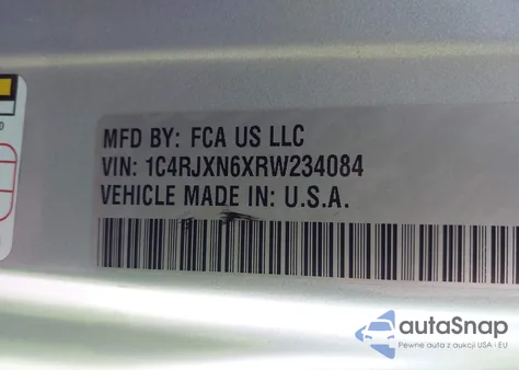 2024 Jeep Wrangler 4Xe z USA, uszkodzony, nr VIN 1C4RJXN6XRW234084